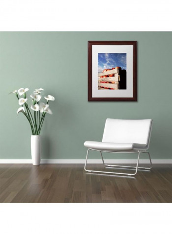 Orchard Wooden Framed Wall Art Multicolour 11 x 14inch