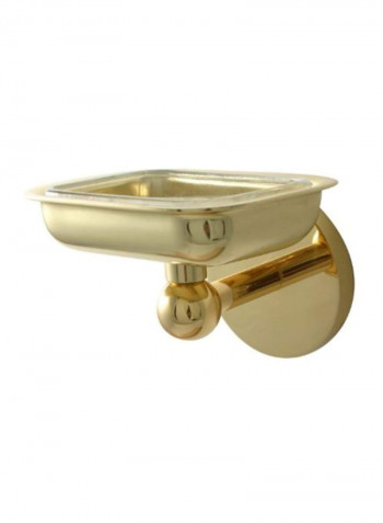 Wall Mounted Soap Dish Golden