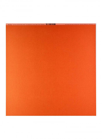 Card Stock Paper Orange