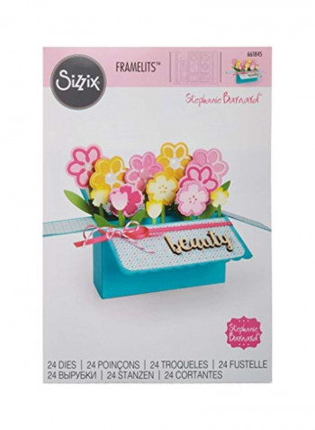 24-Piece Stephanie Barnard Framelits Die Set Grey