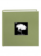 Fabric Frame Cover Photo Album Sage Green
