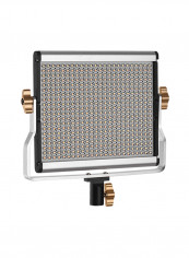 Portable Video Light Panel Fill-In Lamp With  Stand Black