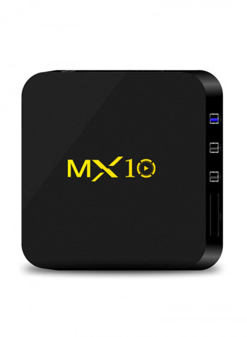 Smart Android 8.1 TV Set Top Box V3344US-64G Black