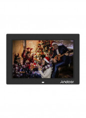 Digital Picture Photo Frame With Remote Control 43x7.4x24.2centimeter Black