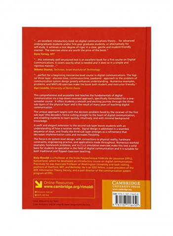 Principles Of Digital Communication: A Top-Down Approach Hardcover