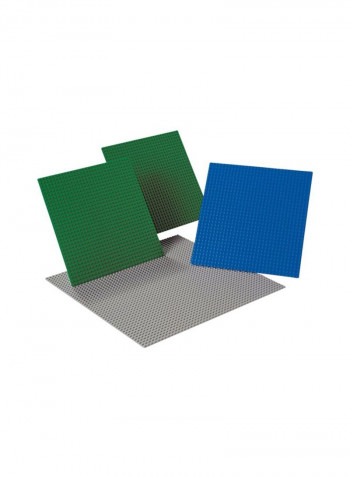 4-Piece Building Plates Set
