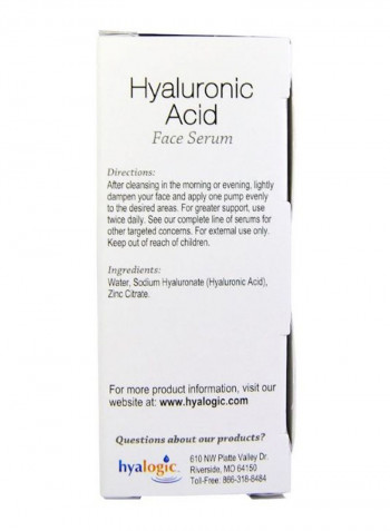 Episilk Pure HA Face Serum 1ounce