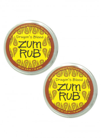 Pack Of 2 Zum Rub Goat'S Milk And Shea Butter Body Moisturizer 2 x 2.5ounce