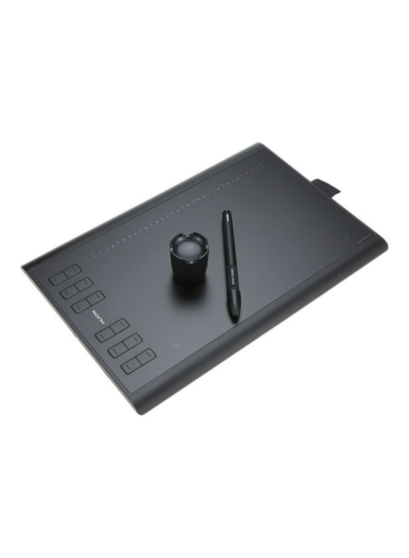 Professional Graphics Drawing Tablet Black