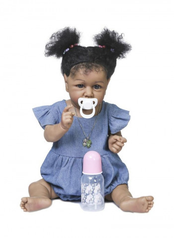 3-Piece Reborn Baby Doll Set 21.65inch