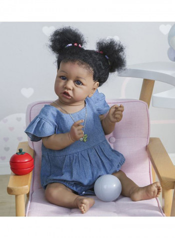 3-Piece Reborn Baby Doll Set 21.65inch