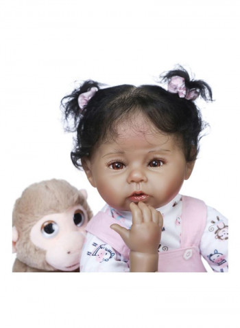 4-Piece Reborn Baby Doll Set 19.68inch