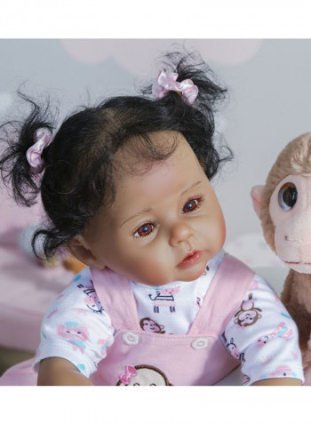 4-Piece Reborn Baby Doll Set 19.68inch