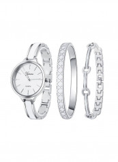 Women's Elegant Stainless Steel Quartz Analog Watch NSSB037006413 With Bracelet