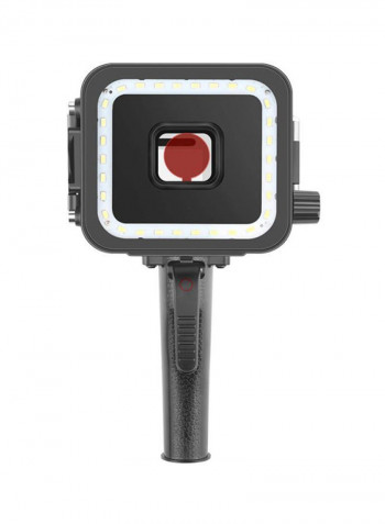 Handheld Underwater LED Video Light Black