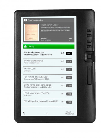 BK7019 Portable E-Book Reader 8GB