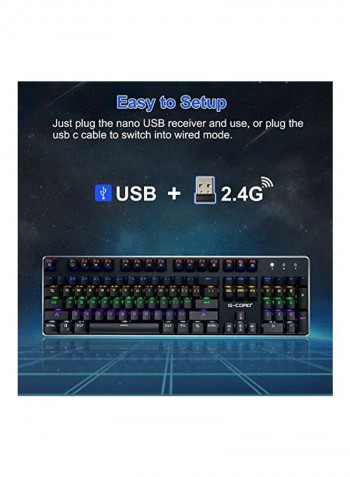 Wireless Gaming Keyboard Mechanical