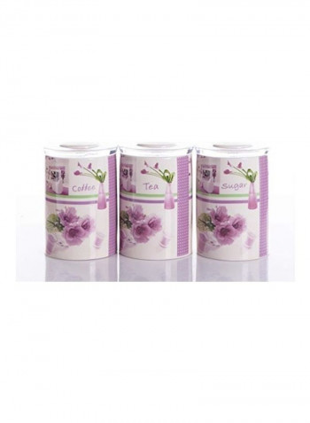 3-Piece Storage Set Multicolour 4x14x10inch