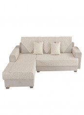Anti-Slip Modern Style Sofa Slipcover Beige