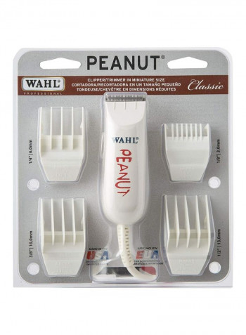 Peanut Classic Clipper/Trimmer Set White