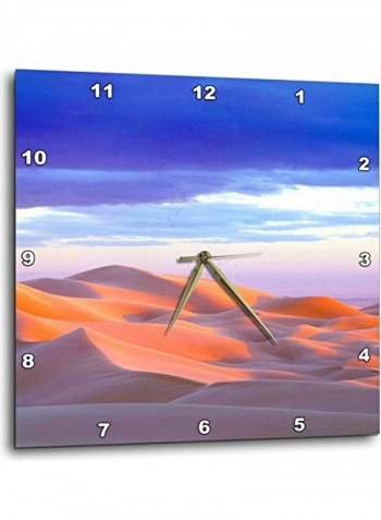 Sunset Printed Wall Clock Multicolour 13x13inch