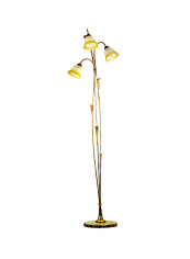 Decorative Floor Lamp Gold/Beige 50x183centimeter