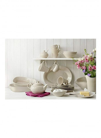 Sophie Conran Oval Platter Pebble 14.5x12inch