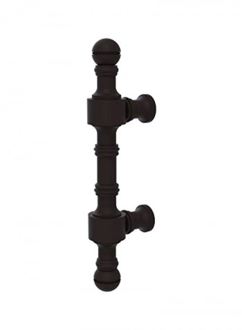 Bronze Beaded Cabinet Pull Black 3inch