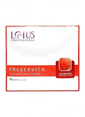 Professional Preservita Advanced Skin Whitening Facial Bearberry Marmalade 4inch