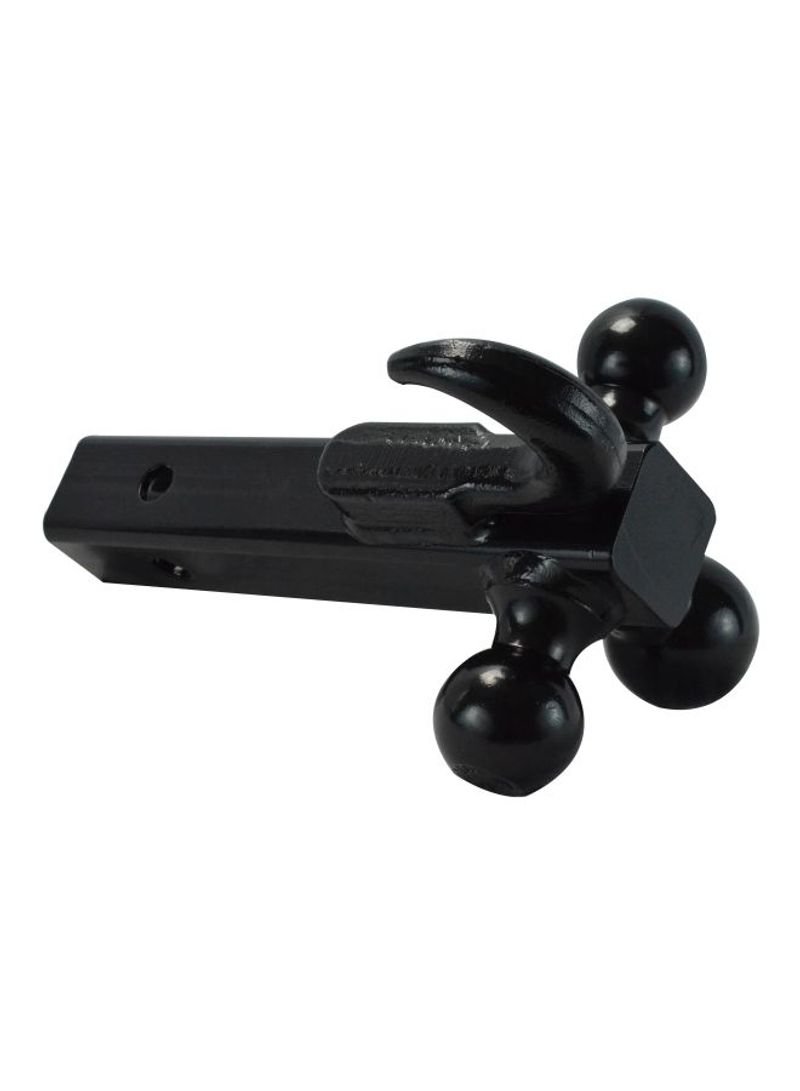 Tri-Ball Mount Trailer Hitch With Tow Hook