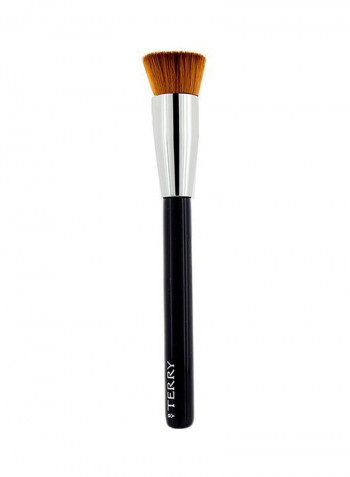 Tool Expert Stencil Foundation Brush أسود/فضي/بني