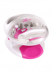 13-In-1 Electric Manicure Pedicure Kit White/Pink