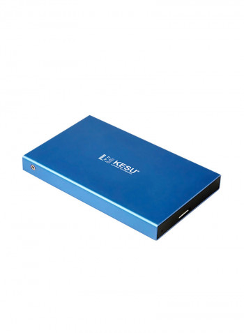 Portable External Hard Drive Blue