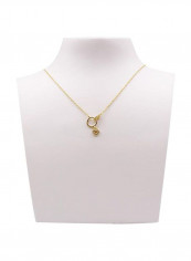 14 Karat Gold Plated Heart Pendant Necklace