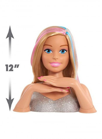 Deluxe 20-Piece Glitter and Go Styling Head 7 x 16inch