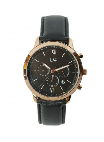 Men's Leather Analog Watch D103029RGB