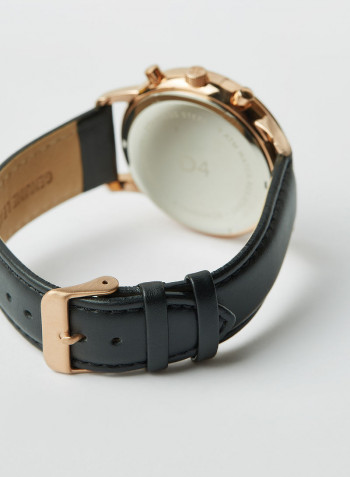 Men's Leather Analog Watch D103029RGB