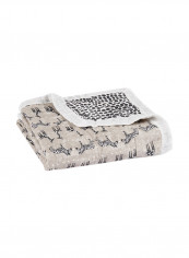 Silky Soft Dream Blanket Sahara Motif