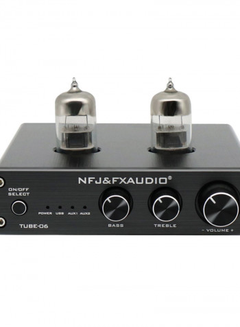 TUBE-06 Home Audio Tube Pre-Amplifier V8007B-EU_P Black