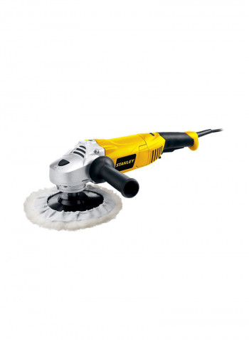 Polisher With Side Handle Yellow/Black