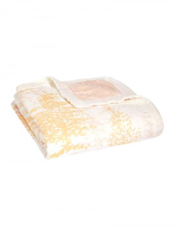 Silky Soft Stroller Blanket - Metallic Primrose Birch