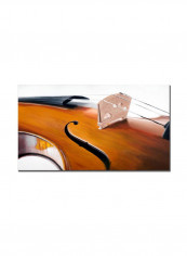 Music Store Ii Canvas Wall Art Brown/Black 10 x 19inch