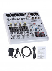 USB Console Audio Mixer With Cable 1552807230573 White reviews USB Console Audio Mixer With Cable 1552807230573 White