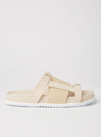 Luxia Vegan Nappa Sandals Nude