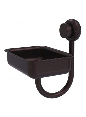 Venus Collection Wall Mounted Soap Dish Brown