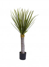 Yucca Artificial Tree Green/Black 3feet