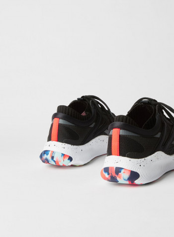 HIIT Training Shoes Black/White/Orange Flare