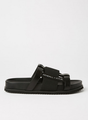 Luxia Vegan Nappa Sandals Black