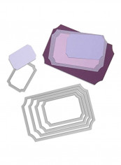 5-Piece Framelits Die Set Purple/Pink