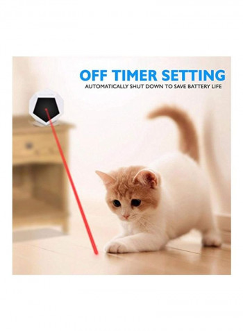Automatic Laser Toy White/Black